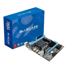 Placa Mãe Bluecase BMBA780G-A2HG Socket Am3+ Ddr3 Phenom Fx 95w Gigabit Cor Preto Foto mini 1