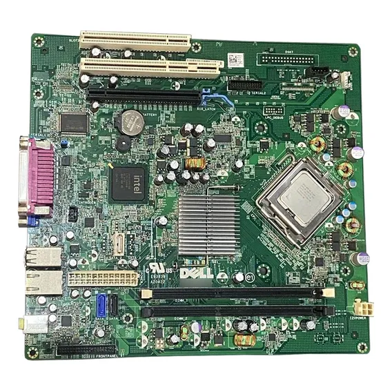 Placa Mãe Desktop Dell Tm Optiplex 380 Ddr3 (e93839-az0422) Cor Prateado Foto 1