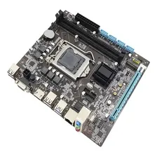 Placa Mãe Lga 1151 H110 Usb 3.0 Ddr4 Intel 6 E 7 Geração Cor Preto Foto mini 2