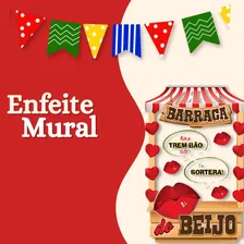 Placa Moldura Barraca Do Beijo Tirar Foto Festa Junina Foto mini 4
