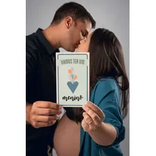 Placa Para Registro Da Gravidez Grávida Papilloo Foto mini 4