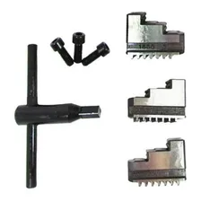 Placa Para Torno Morsa 3 Castanhas Flange 130mm Eda 2gk Foto mini 4