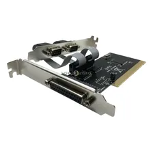 Placa Pci 2 Seriais 1 Paralela Feasso Com Low Profile Jpp-02 Foto mini  2