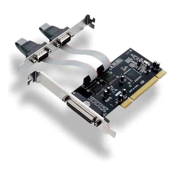 Placa Pci Com 2 Portas Seriais + 1 Porta Paralela De 32 Bits Foto 1