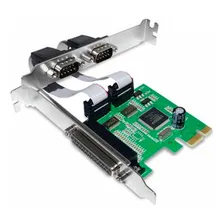 Placa Pci-e Controladora Gv Brasil, 2 Seriais + 1 Paralela Foto  mini 1