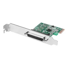 Placa Pci-ex Pci Express Lpt Paralela Impressora Foto  mini 1