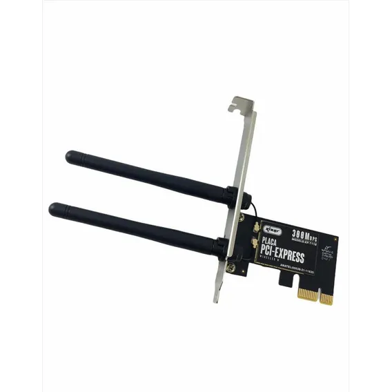 Placa Pci-express Wireless 300mbps Knup Kp-t118 Foto 1