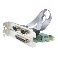 Placa Pci Express X1 2 Seriais 1 Paralela Low Profile Feasso Foto mini  2