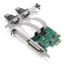 Placa Pci Express X1 2 Seriais 1 Paralela Low Profile Feasso Foto  mini 1