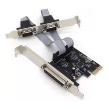 Placa Pci Multiserial Serial 2 Portas + Paralela Low Profile Foto mini 3