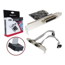 Placa Pci Multiserial Serial 2 Portas + Paralela Low Profile Foto mini 1