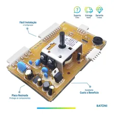 Placa PotĂȘncia + Interface para Lavadora Electrolux 13kg Ltd 110v/220v Foto mini 2