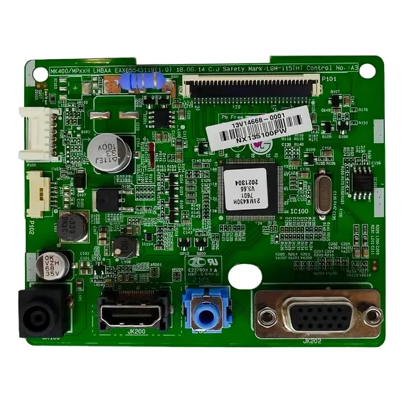 Placa Principal Monitor LG 24mk430h-b Nova Ebu64602801 Foto 1