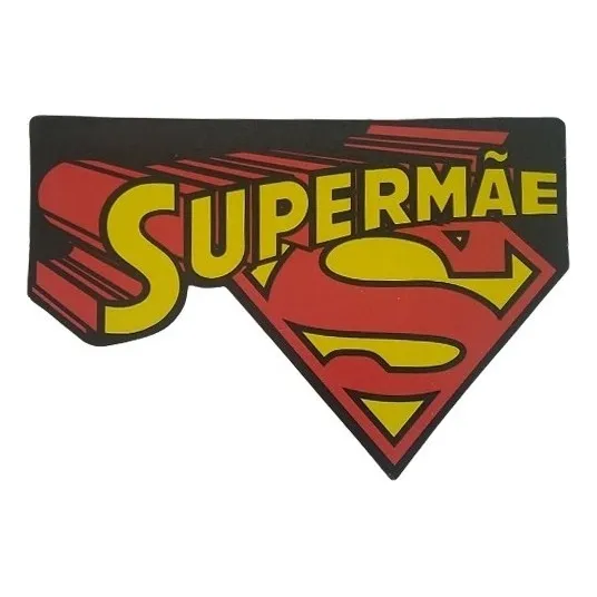 Placa Quadro Em Mdf Super Mãe Material Resistente Presente Foto 1