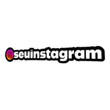 Placa Quadro Seu Instagram - Personalizado Foto mini 1