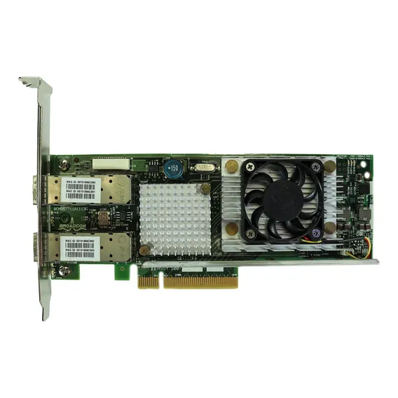 Placa Rede Dell 10gb Dual Sfp+ Bcm57711 0kjyd8 Ñ X520-da2 Foto 1