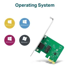 Placa Rede Gigabit 10/100/1000 Pci Express Tp-link Tg-3468 Foto mini 2