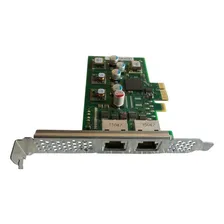 Placa Rede Ibm Dual Gigabit Pcie X1 98y2610 Foto mini 1