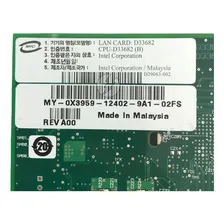 Placa Rede Intel Cpu-d33682: 2x Port Rj45 Gigabit, Pci-e Foto mini 2