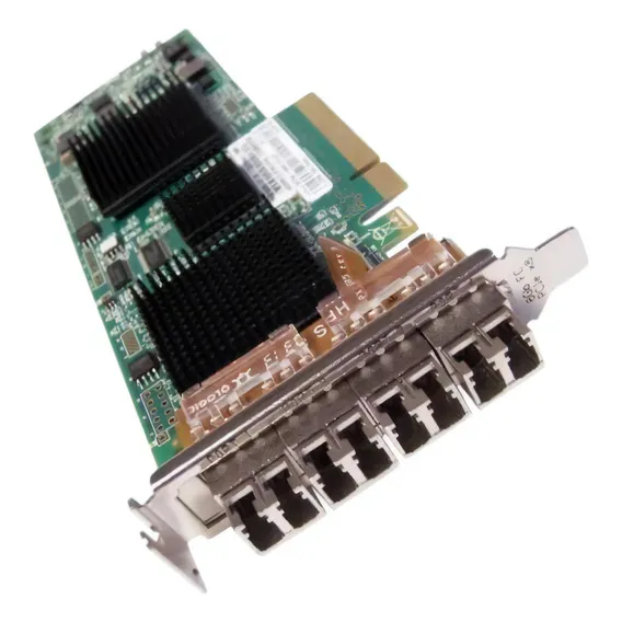 Placa Rede Qlogic Qle2564l-ibmp: 4x Port, Fibra Fc Hba 8gb Foto 1