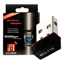 Placa Rede Sem Fio Adaptador Usb Wireless 802.11n 950mbps Foto mini 1