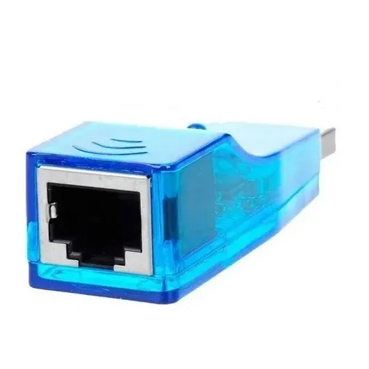 Placa Rede Usb Rj45 10/100 Adaptador Lan Notebook Foto 1