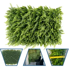 Placa Samambaia Eucalipto 40x60 Jardim Vertical Luxo Premium Cor Eucalipto / Samambaia Foto mini 1