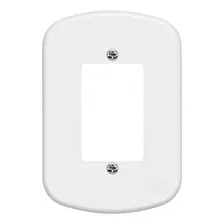 Placa Sem Suporte 4x2 3m贸dulos Branco Blanc Fame Foto mini 1