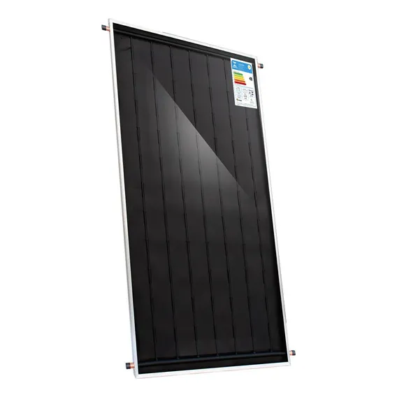 Placa Solar Vertical 150x100cm Aquecedor Solar De Cobre Foto 1