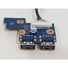 Placa Usb + Botão Power Para Samsung Np300e4c Ba92-10171a Foto mini  3