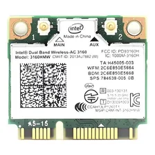 Placa Vermelha Wifi Notebook Intel 3160 Dual Band + Bluetooth 4.0 Foto mini 4