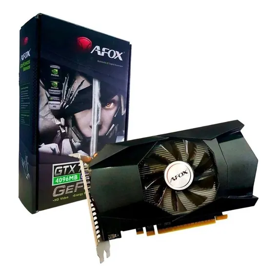 Placa Video Afox Gtx750 4gb Ddr5 128bits Af750-4096d5h6 Foto 1