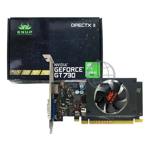 Placa Vídeo Pc Desktop 2gb Ddr3 64bit Vga Hdmi Nvidia Foto 1