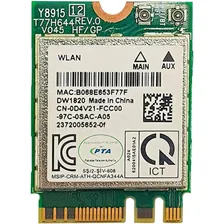 Placa Wifi Dual Band 2.4 E 5g Dell Wlan Qcnfa344a - Dw1820 Foto mini 2