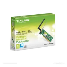 Placa Wifi Pci 2.4ghz Tl-wn751nd Tp Link 150mbps Foto mini  3