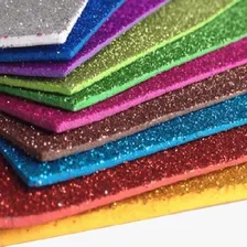 Placas Eva Dubflex Glitter 40x48 Kit Com 10 Folhas Coloridas Foto mini 1