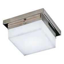 Plafon 1 Cubo Led - 10w 127v 6400k Difusor Acrílico Quadrado Foto  mini 1