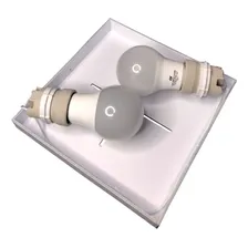 Plafon AcrÃlico Sobrepor 20x20 Cm Luminária Quadrado Cor Branco Foto mini 2