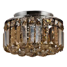 Plafon Cristal Âmbar Kri 4 Lâmp G9 25x20,5cm Bella Foto mini 1
