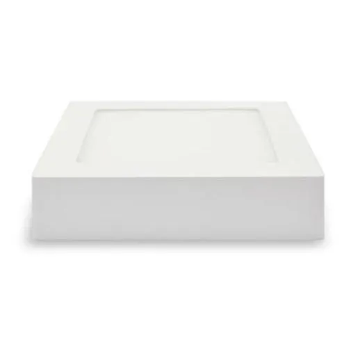 Plafon De Led Quadrado Kian Sobrepor 12w 6000k Bivolt Foto 1
