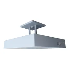 Plafon De Sobrepor Luz Indireta Luminária Pendente 40x40 Foto mini  2