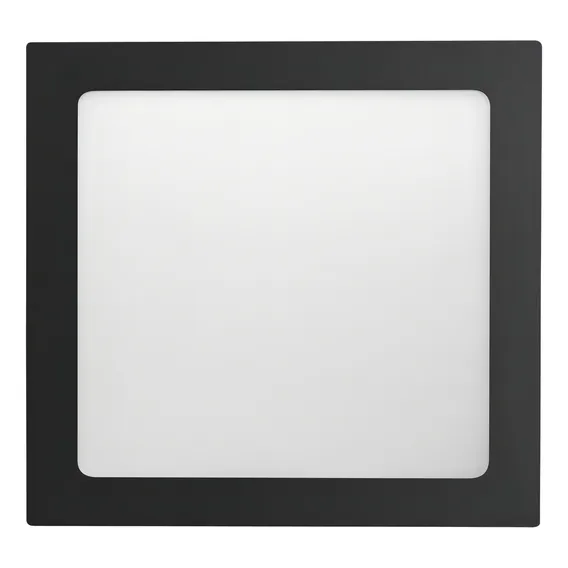 Plafon Embutir Quadrado Preto 18w Autovolt 6500k Taschibra 110v/220v Foto 1