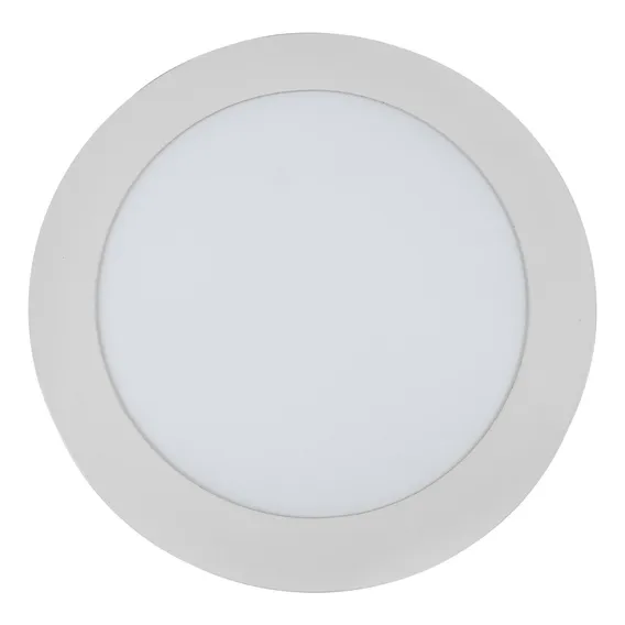 Plafon Led 12w Redondo Bivolt Luz Branca Teto Forro Vany Foto 1