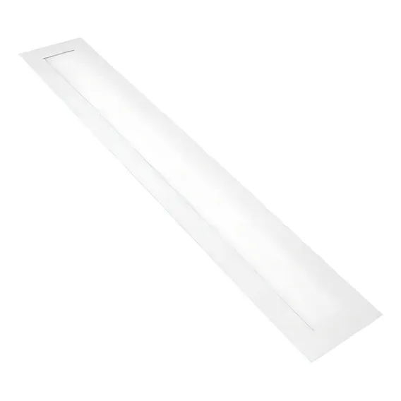 Plafon Led 18w Embutir Ultra Slim 10x60 6000k 60x10 Foto 1