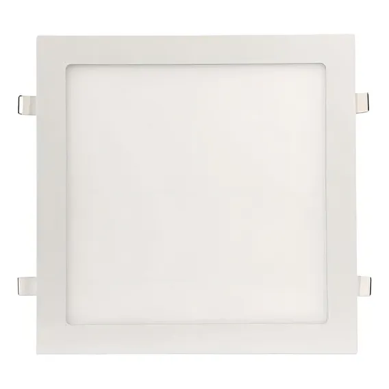 Plafon Led Embutir Quadrado 30x30 25w 6500k Branco Frio Foto 1