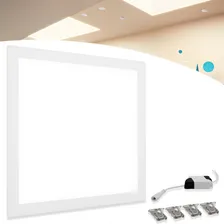 Plafon Led Luminaria Embutir 40w 40x40 Bivolt Neutro 4000k Estrutura Branco/neutro 110v/220v (bivolt) Foto mini 1