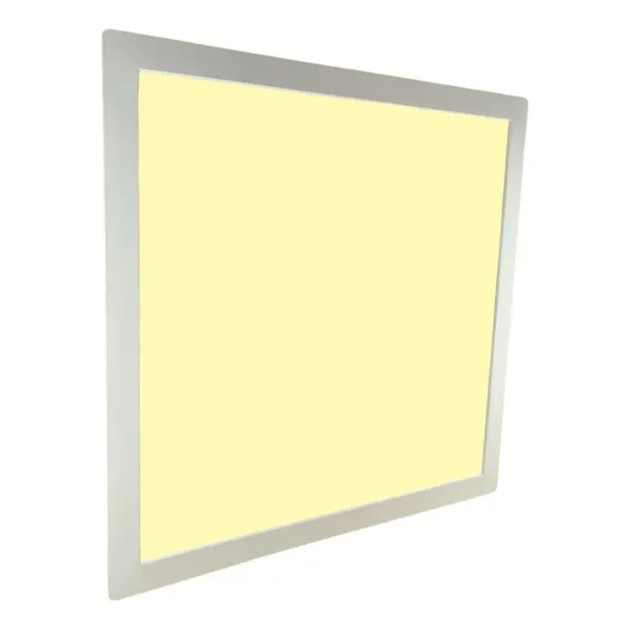 Plafon Led Luminária Embutir 40w Painel Bivolt 40x40 Estrutura Branco Quente Foto 1