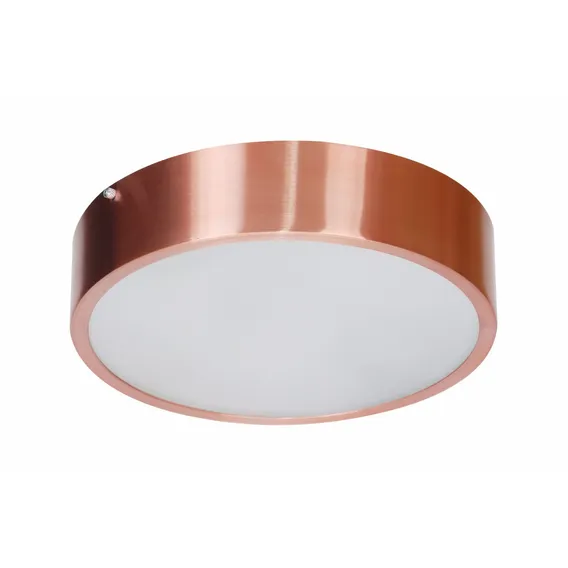 Plafon Led Para 2 Lâmpada 20x20 Sala Quarto Redondo Cobre 110v/220v Foto 1