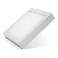 Plafon Led Sobrepor Quadrado 18w 6500k Opus Led Cor Branco Foto mini 1