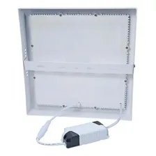 Plafon Luminária Led 30x30 Sobrepor Bivolt Branco Frio 32w Cor Branco-frio 110v/220v (bivolt) Foto mini  3